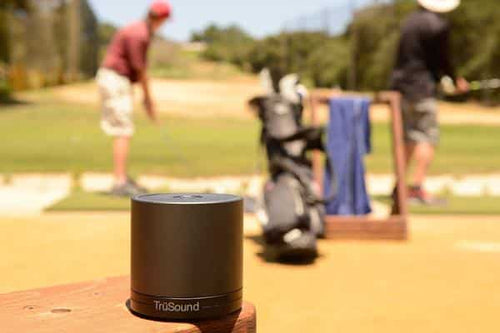 Wireless Bluetooth Outdoor Speakers for Golf, Camping, and More