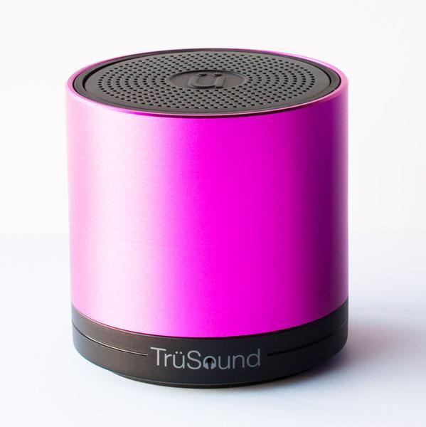 TrüSound Audio Tru Wireless Bluetooth Speaker Pink TruSound T2 Bluetooth Hi Fidelity Speakers