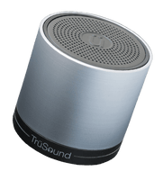 TrüSound Wireless Bluetooth Speaker Silver TruSoundAudio T2